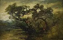 Paisaje fluvial de Marie a'Becket