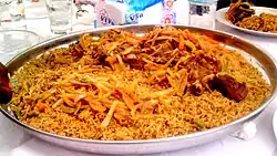 Riz gras con ternera