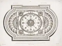 Techo de la sala de Música, 20 St. James's Square, Londres