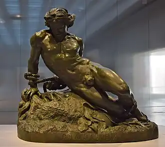 Jehan Duseigneur, Roland furieux (1831), Museo del Louvre-Lens