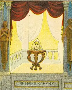 «Esfinge viviente»