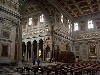 La "bema" de la Basílica de San Pablo Extramuros, Roma