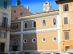 Iglesia de San Tomás de Canterbury (1866-1893) en Roma, de Virgilio Vespignani