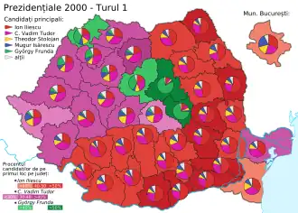 Elecciones generales de Rumania de 2000