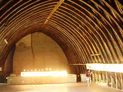 Carpinterias y graneros del palacio