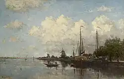 Vista del muelle del puerto