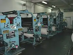 Rotativa Goss Community del Buenos Aires Herald