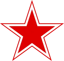 Escarapela de la Fuerza Aérea de la URSS 1943-1991 y de Rusia desde 1991-2010