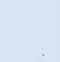 Distribución geográfica del yal de Gough.