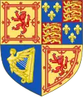 Armas del Reino de Escocia, 1603-1707.