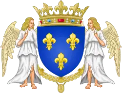 Escudo real de armas de los Valois monarcas de Francia