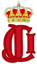 Monograma del rey Juan Carlos I.