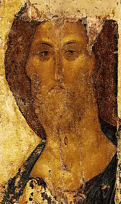 Cristo Redentor, ca. 1410 (Galería Tretiakov, Moscú)