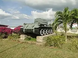 Tanque T-34, de fabricación soviética