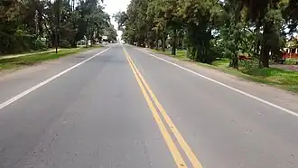 Tramo de la ex Ruta 9.