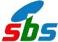 Primera logo de SBS (1990-1994)