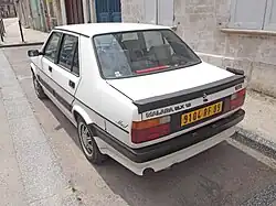 Vista trasera del SEAT Málaga.