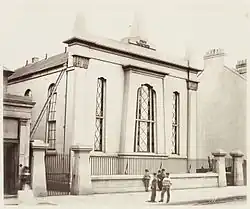 Gran sinagoga de Sidney en 1872.
