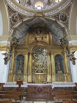 Sagrario de la Iglesia de Santiago.