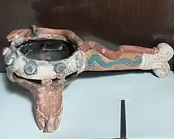 Sahumerio de la época colonial en Jiquipilco