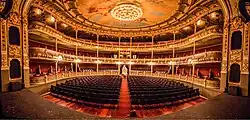 Interior del Teatro Nacional.