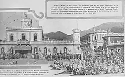 Visita del presidente, general Jorge Ubico.