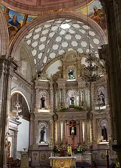 Altar del templo.