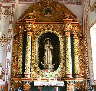 Retablo de la Inmaculada de San Ignacio de Velasco