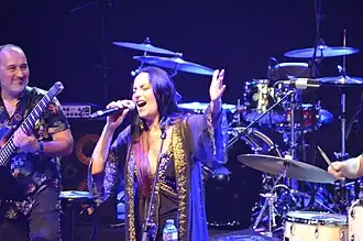 Concierto de Anna Lunna en el Parque Almansa en el Festival de Jazz de San Javier el 29 de junio de 2024