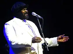 Concierto de Gregory Porter en el XXVI Festival Internacional de Jazz de San Javier 2024 en el auditorio Parque Almansa