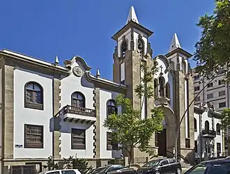 Iglesia de San José de la capital tinerfeña.