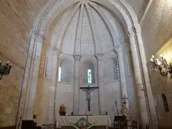 Ábside de la iglesia
