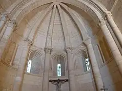 Ábside de la iglesia