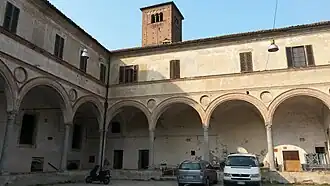 Gran claustro, hacia 1480.