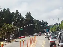 Intersección San Miguel Canyon Prunedale North.