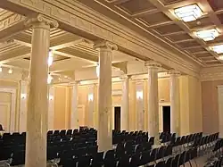 Vista de los palcos del Teatro de San Severo