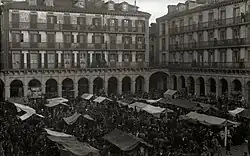 Feria de Santo Tomás en 1916