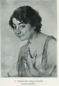 Margarita Xirgú, publicado en la revista Feminal junio de 1914