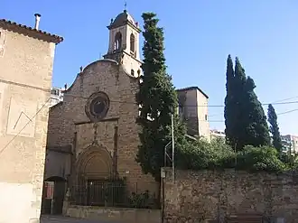 Iglesia de San Martín de Provensals (siglo&nbsp;XV).