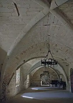 Sala capitular y «sala de los monjes».