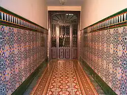 Pasillo en una casa de Santa Cruz de La Palma.