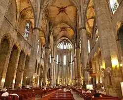 Interior de Santa Maria del Mar
