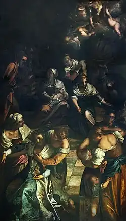 Nacimiento de la Virgen, 1599 (Giovanni Contarini)