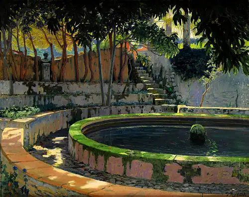 Son Moragues, de Santiago Rusiñol, ca. 1903.