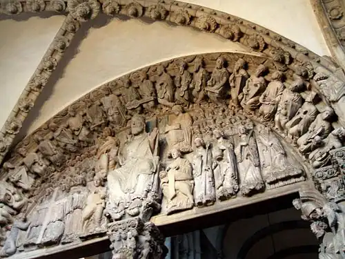 Pórtico de la Gloria, Catedral de Santiago de Compostela