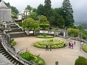 Santuario de Bom Jesus do Monte en Braga.