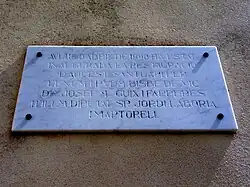 Placa reinauguración