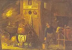 Cornelis Saftleven. Agricultores