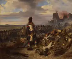 Scène de bataille Chasseurs de la Garde