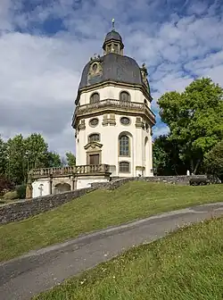 La capilla del cementerio barroco